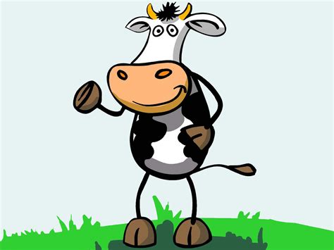 funny cartoon pictures of cows